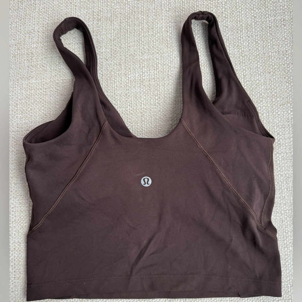 Lululemon Align Tank size 4. Espresso color!